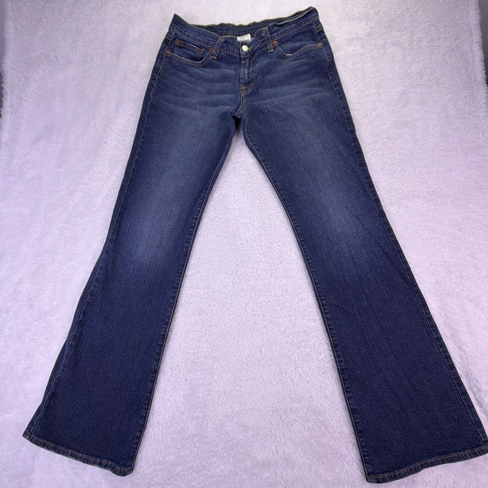 LUCKY BRAND Jeans Womens 29x32" Mid-Rise Flare Dungarees By Gene Montesano Y2K